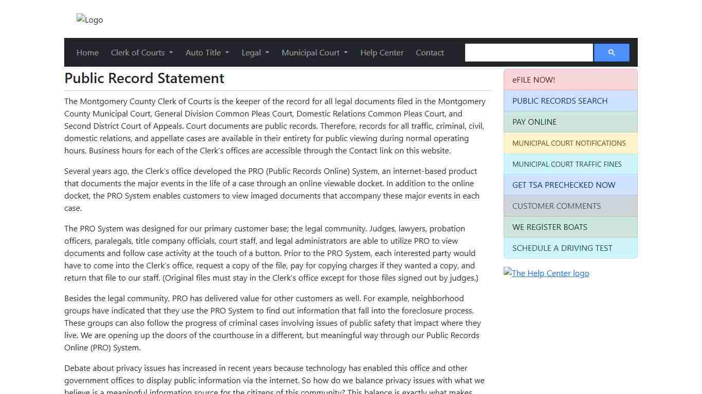 Mike Foley, Montgomery County Clerk of Courts